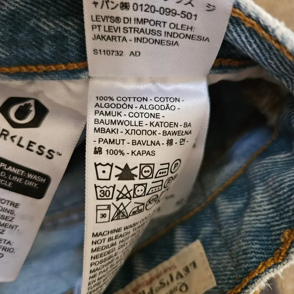 Levi's Premium 501 ‘90s Women's Jeans 24x30 - Picture 5 of 10